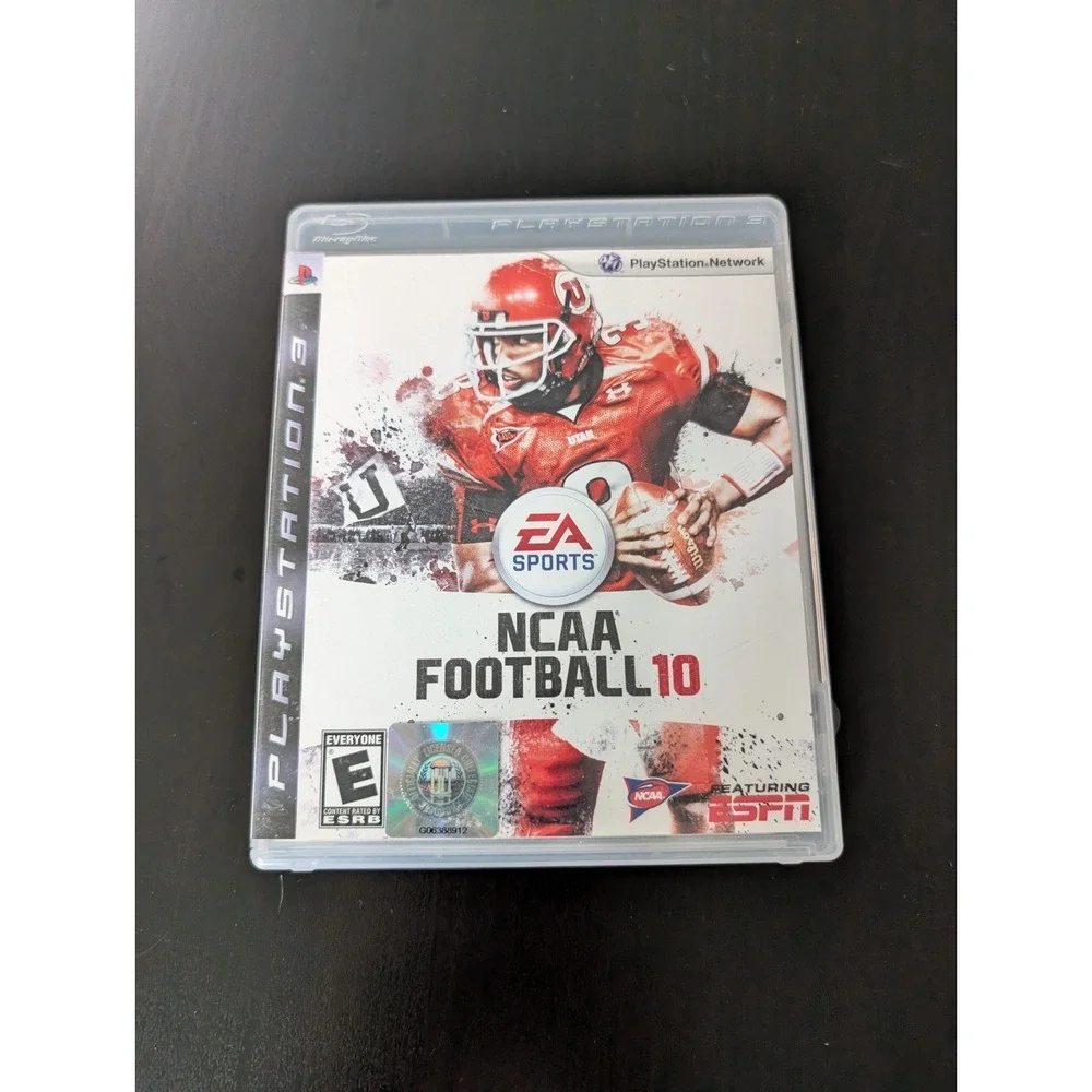 NCAA Football 10 (Sony PlayStation 3, 2009) EA Sports PS3 Complete CIB‎